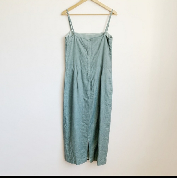 calvin klein 1990s minimalist midi dress - Picture 2 of 5